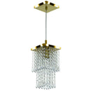 Pendente De Cristal Acrilico Spark Dourado