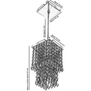 Lustre Pendente De Cristal Acrilico Spark