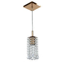 Lustre Pendente Clearcrillic Cristal Acrilico Cobre