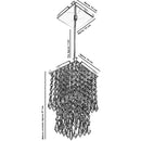 Pendente De Cristal Acrilico Spark Cobre
