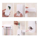 Suporte Para Escova Dispenser De Pasta De Dente Automático