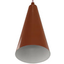 Pendente Cone Lowcost Aluminio Cobre
