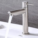 Torneira para banheiro inox metal bancada Torneira fria simples
