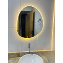 Espelho Lapidado C/Led Orgânico 40 cm