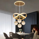 Lustre moderno minimalista para sala quarto e escada iluminação residencial elegante com design criativo