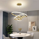 Lustre de led Nordic 3 cores em 1 luz Lustre para sala Lustre Pendente Cozinha Luminária de Teto Led