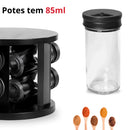 PORTA TEMPEROS GIRATÓRIO 6 PÇS GL8080