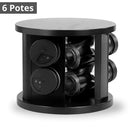 PORTA TEMPEROS GIRATÓRIO 6 PÇS GL8080