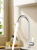 Torneira Gourmet Inox 201 360° – Design Moderno Alta Pressão  Fácil Instalação