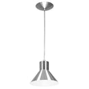 Lustre Pendente Tenesse De Aluminio Escovado