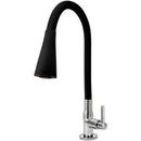 Torneira Gourmet Cozinha Flexível Cone Preta Mesa Luxo METAL