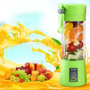 Liquidificador portátil mini USB sem fio, pode ser agitado, com 6 lâminas, liquidificador elétrico recarregável