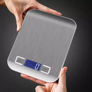 Balança de Cozinha Digital 10kg em Inox Alta Precisão 1g Dieta Fit com Tara LCD Pilhas